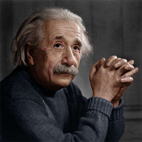 Portrait von Albert Einstein